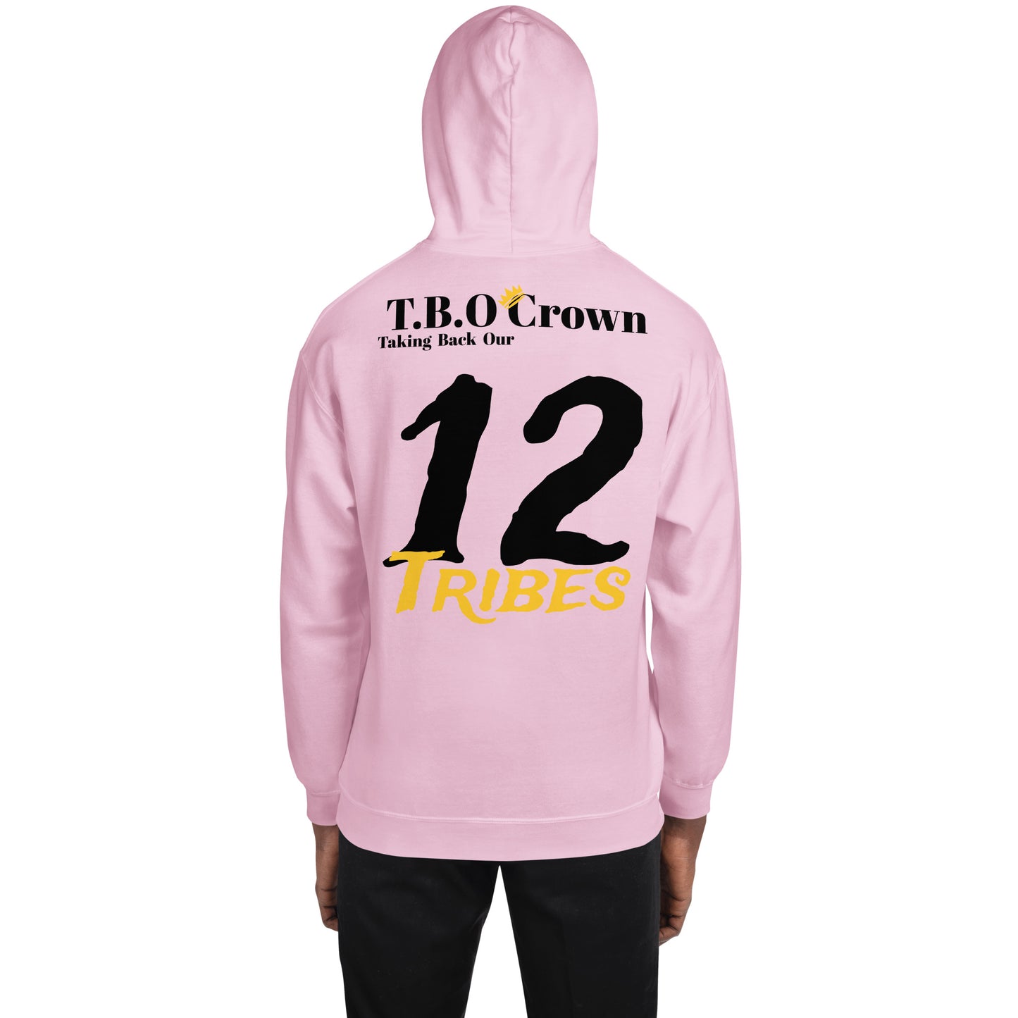 T.B.O Crown Born A Israelite Unisex Hoodie