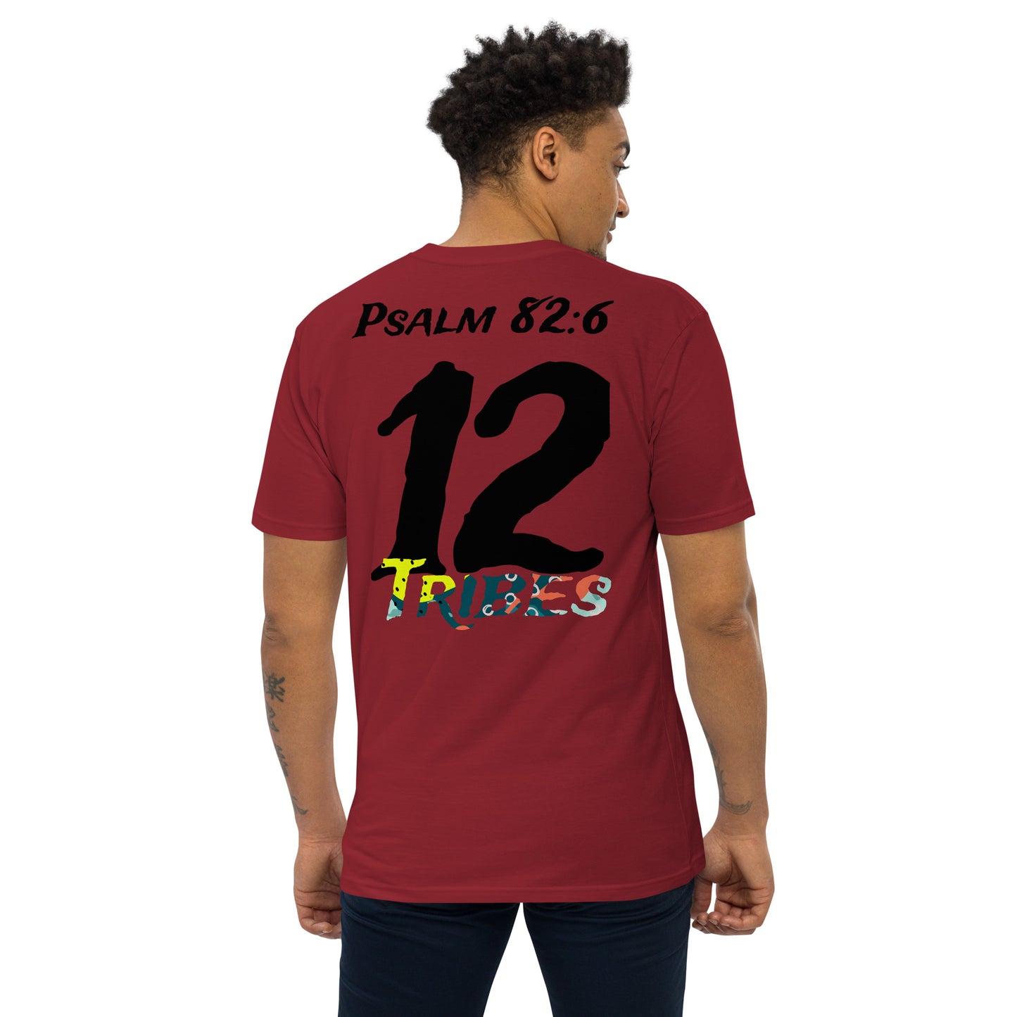 T.B.O Crown Psalm 82:6 Men’s premium heavyweight tee