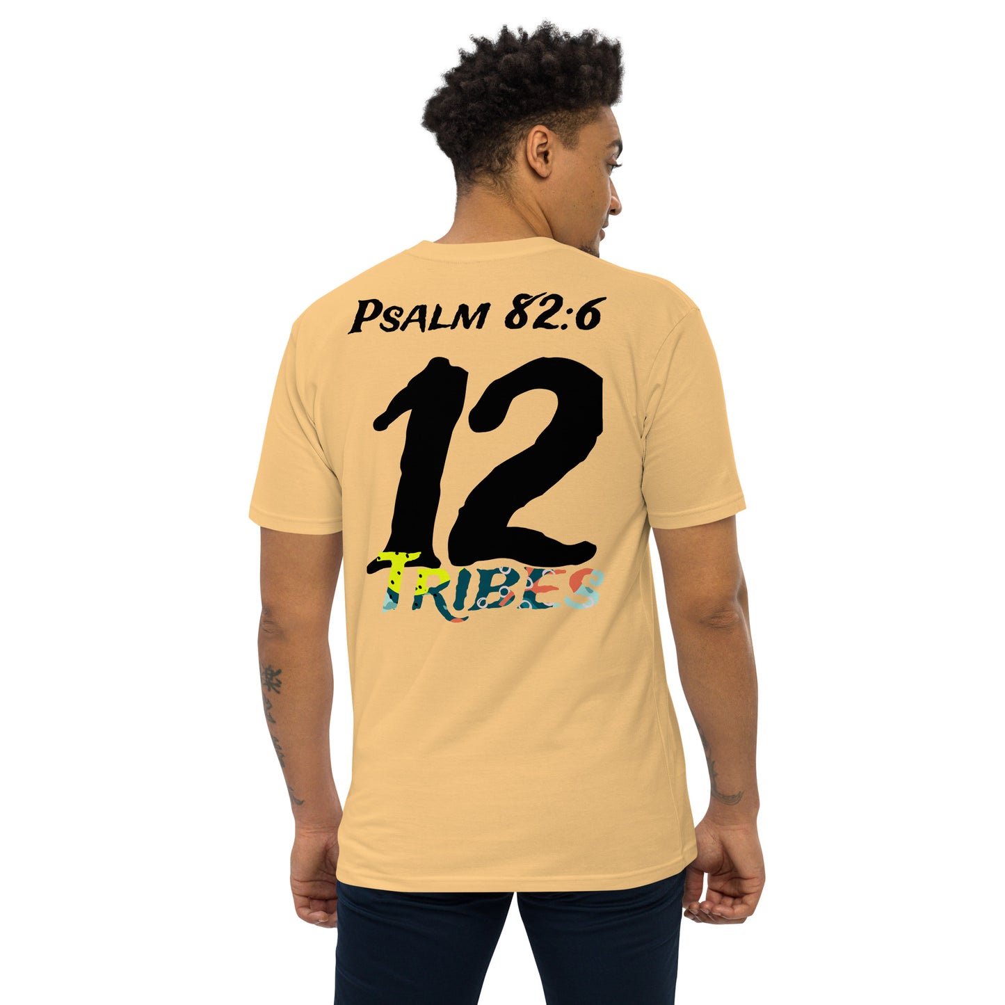 T.B.O Crown Psalm 82:6 Men’s premium heavyweight tee