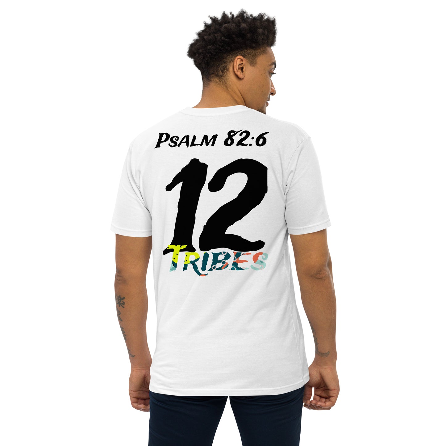 T.B.O Crown Psalm 82:6 Men’s premium heavyweight tee