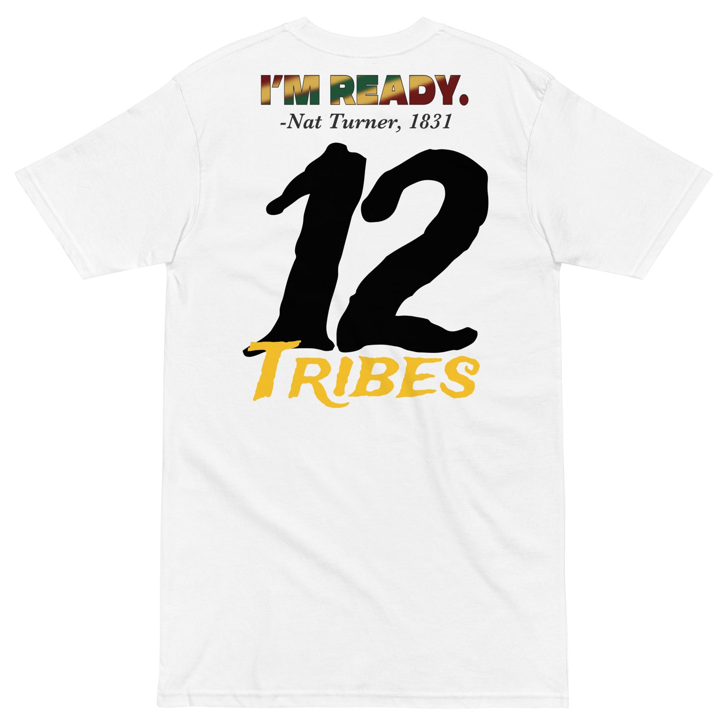 T.B.O Crown Nat Turner premium heavyweight tee