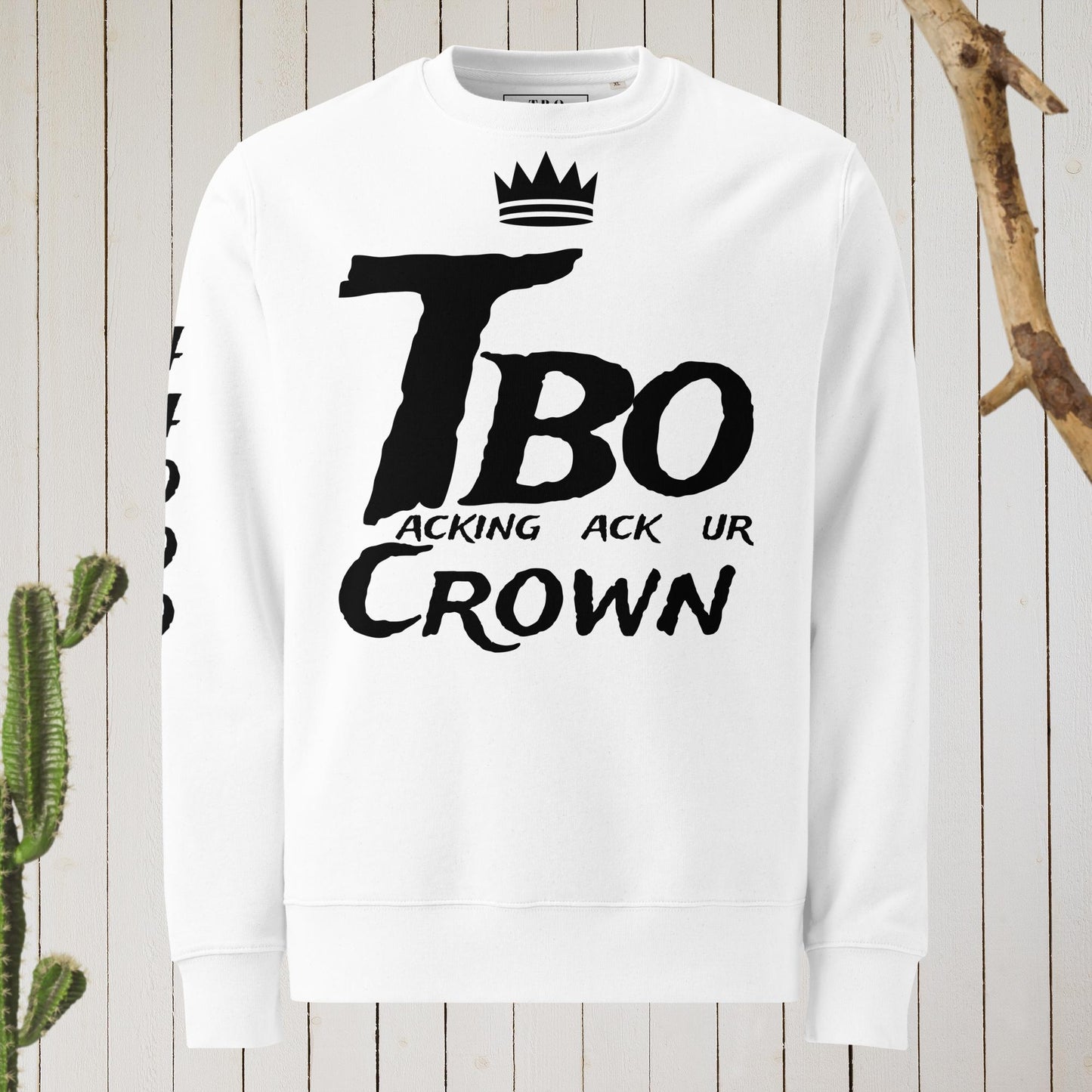 T.B.O Crown 144,000 Unisex eco sweatshirt