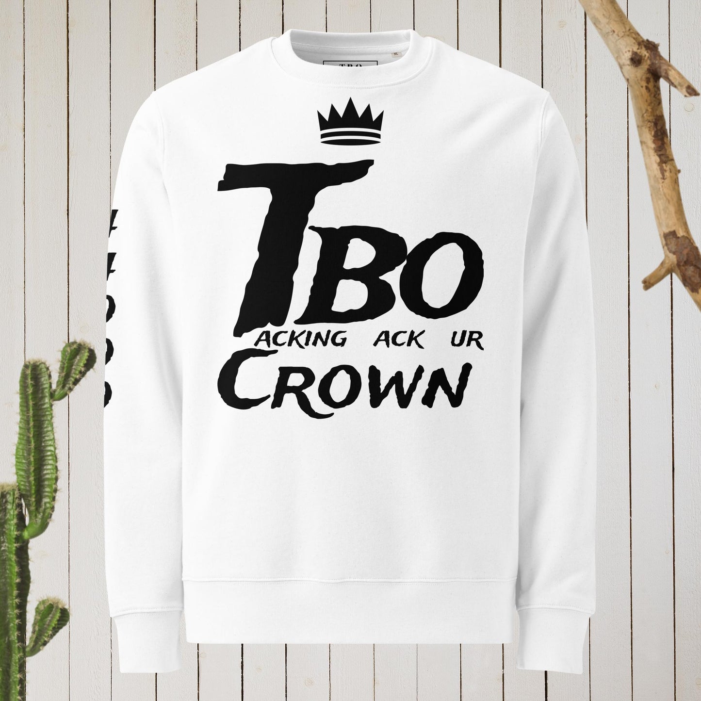 T.B.O Crown 144,000 Unisex eco sweatshirt