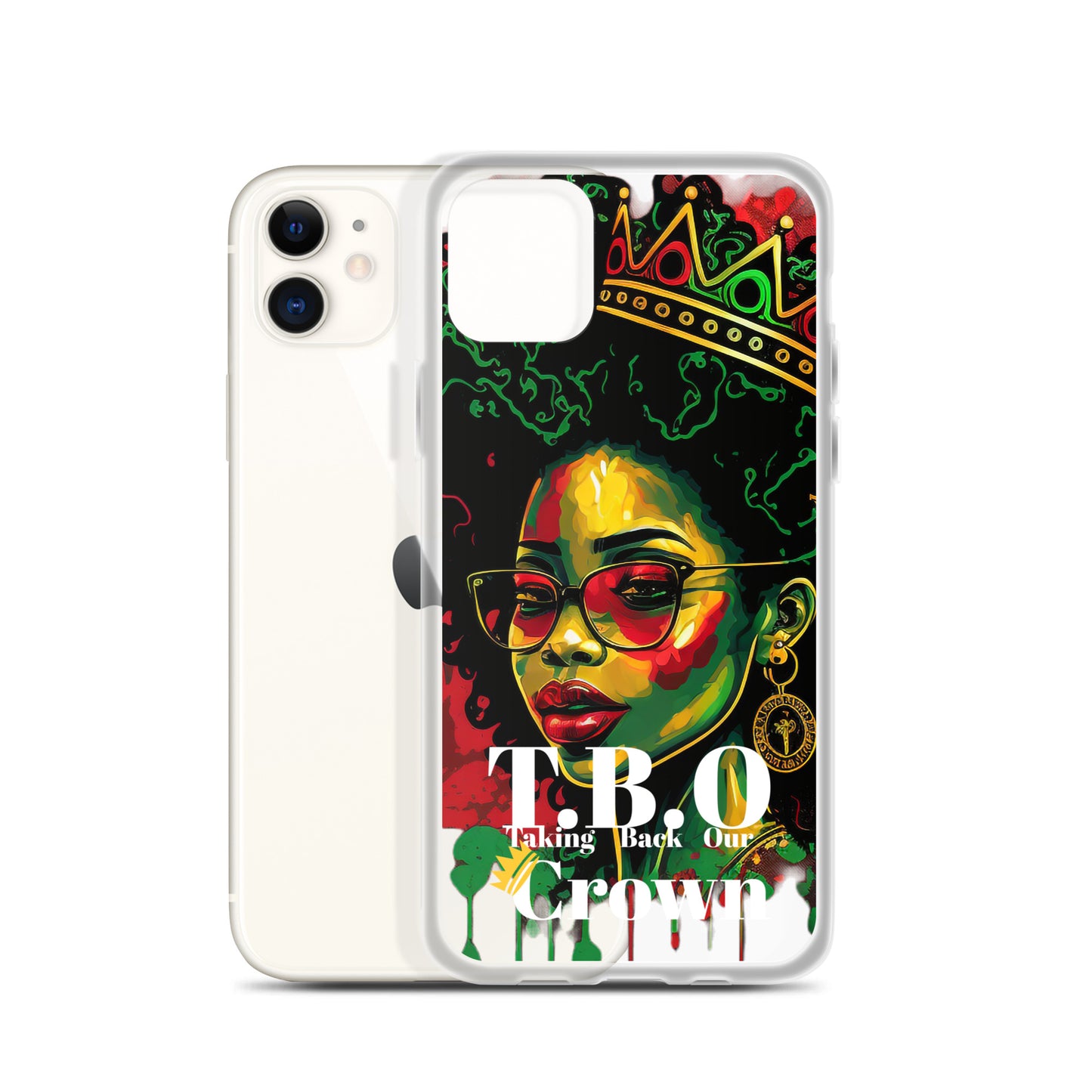 T.B.O Crown Clear Case for iPhones®