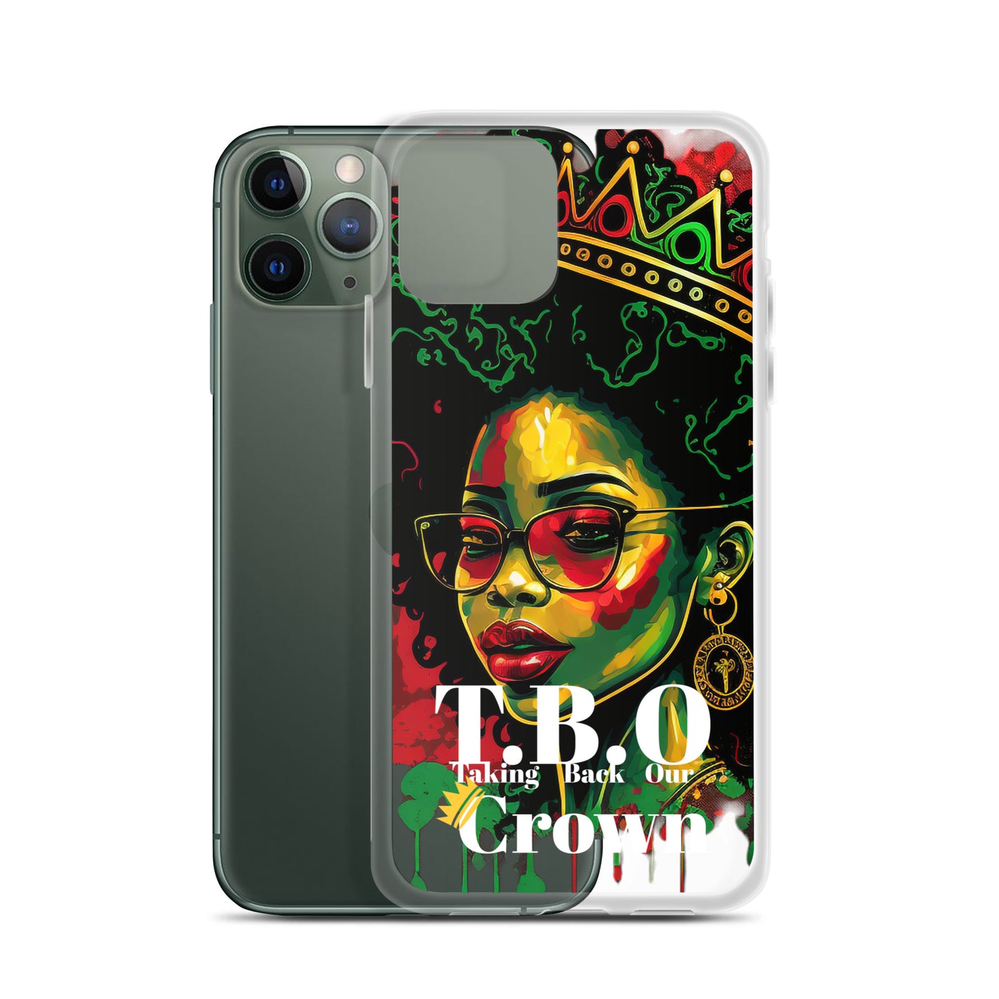 T.B.O Crown Clear Case for iPhones®