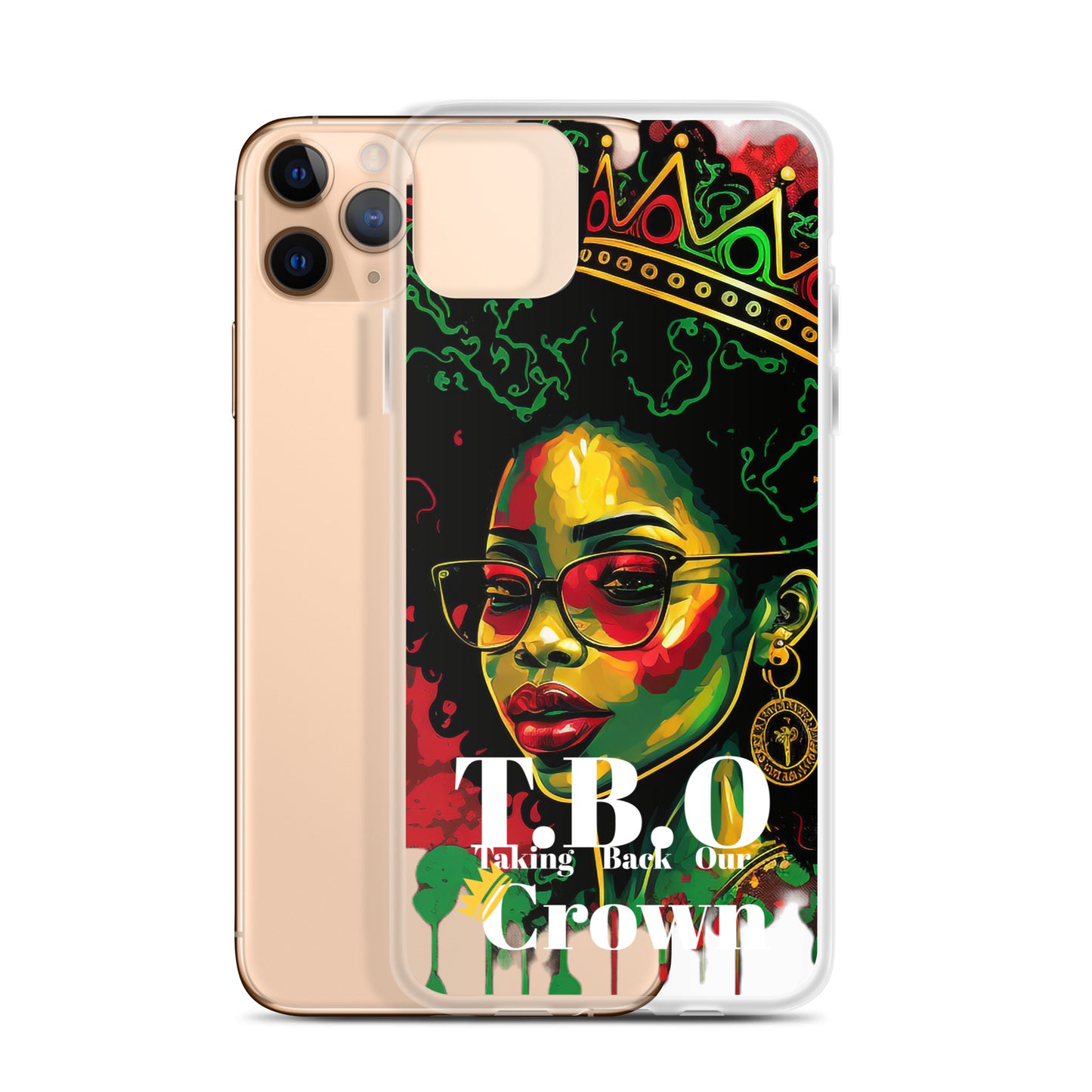 T.B.O Crown Clear Case for iPhones®