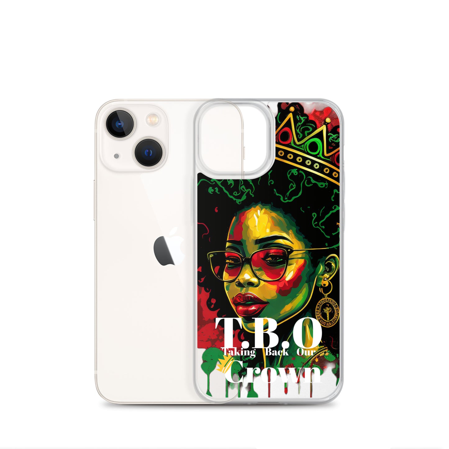 T.B.O Crown Clear Case for iPhones®