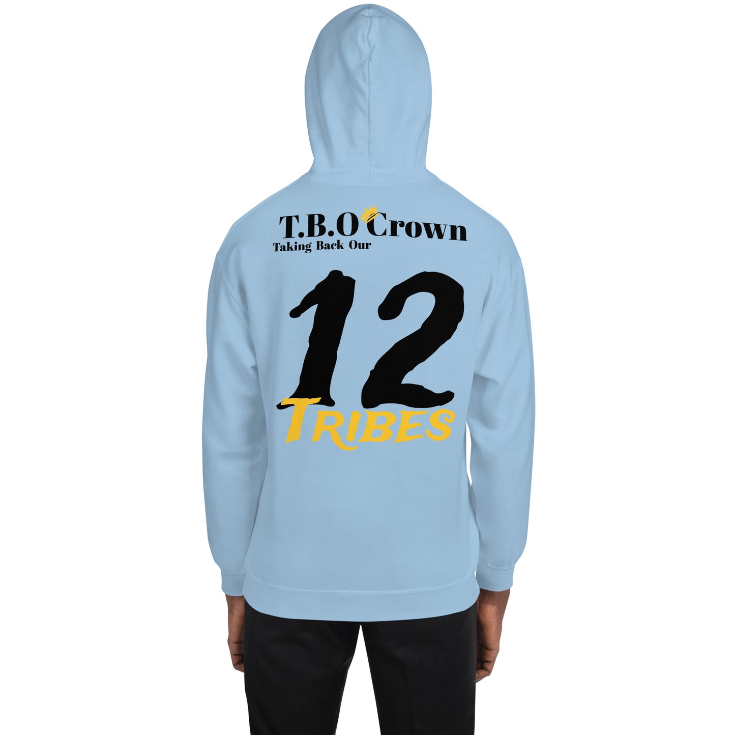 T.B.O Crown Born A Israelite Unisex Hoodie