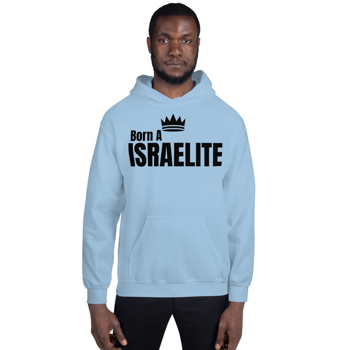 T.B.O Crown Born A Israelite Unisex Hoodie