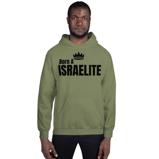 T.B.O Crown Born A Israelite Unisex Hoodie