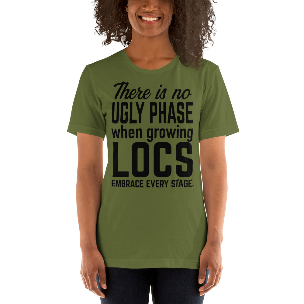 T.B.O Crown NO Ugly Locs Phase Unisex t-shirt