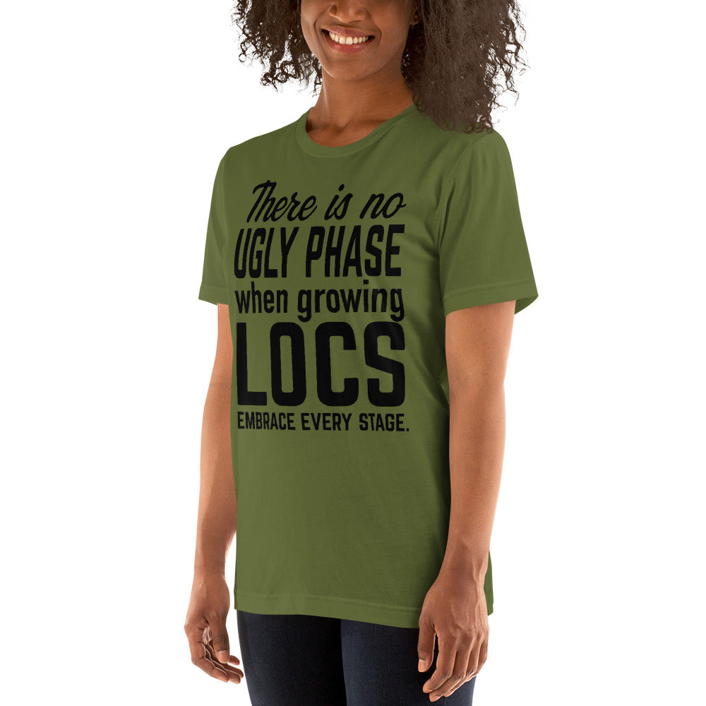 T.B.O Crown NO Ugly Locs Phase Unisex t-shirt