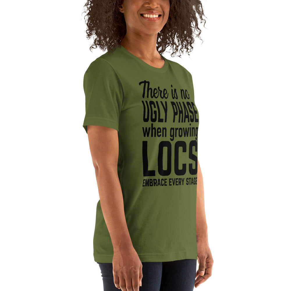 T.B.O Crown NO Ugly Locs Phase Unisex t-shirt
