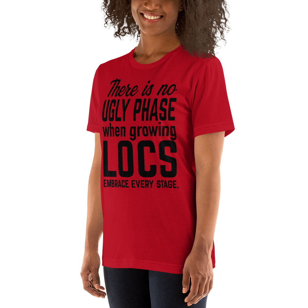 T.B.O Crown NO Ugly Locs Phase Unisex t-shirt