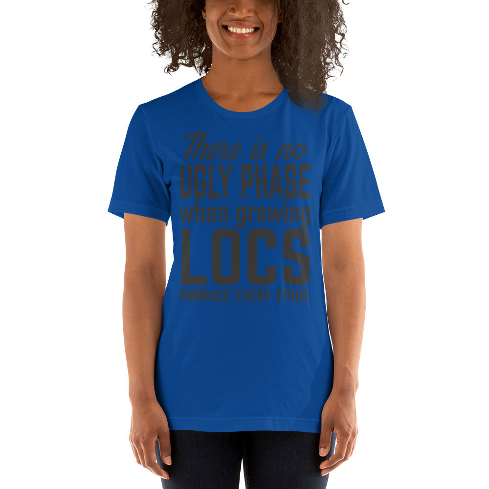 T.B.O Crown NO Ugly Locs Phase Unisex t-shirt