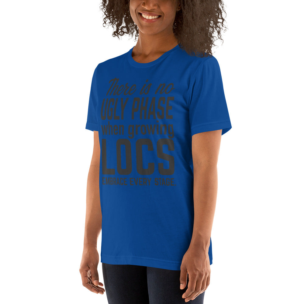 T.B.O Crown NO Ugly Locs Phase Unisex t-shirt