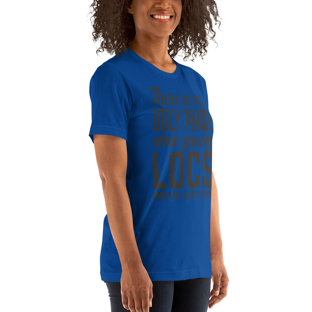 T.B.O Crown NO Ugly Locs Phase Unisex t-shirt