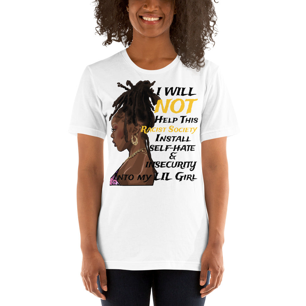 T.B.O Crown I WILL NOT Unisex t-shirt